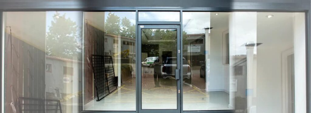 Aluminium & Toughened Shopfronts